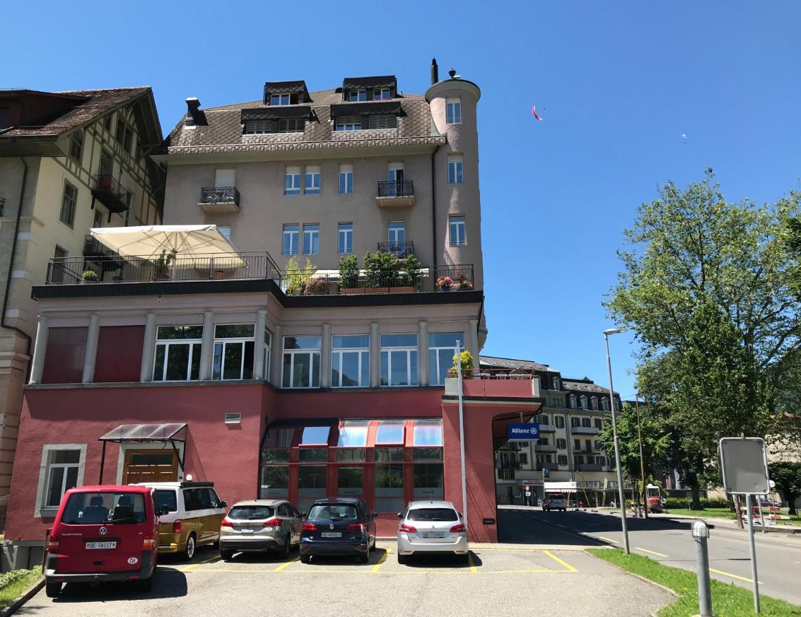 Modern Family Apartment In Interlaken Center Exteriér fotografie